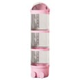 thumbnail image 1 of Home Textile Storage Stuffed Animal Organizer Toy Holder for Kids Room Nursery Playroom Vertical Storage Tube Soft Toy Container 1pc, 1 of 3