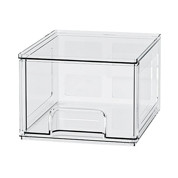 Transparent Acrylic Storage Drawer Organizer for Bedroom Kitchen Bathroom Countertop Cabinet Makeup Vanity Undersink Space Saving System