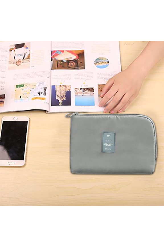 Home Textile Storage,Travel Business Digital Storage Bag Multi Function Power Supply Data Cable Charger Cosmetic Bag Portable Whole Bag