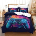 thumbnail image 1 of Home Textiles 2/3pcs Bedding Cover Set Game Handle Printed Comforter Cover Set for Adult,Twin (68"x86"), 1 of 6