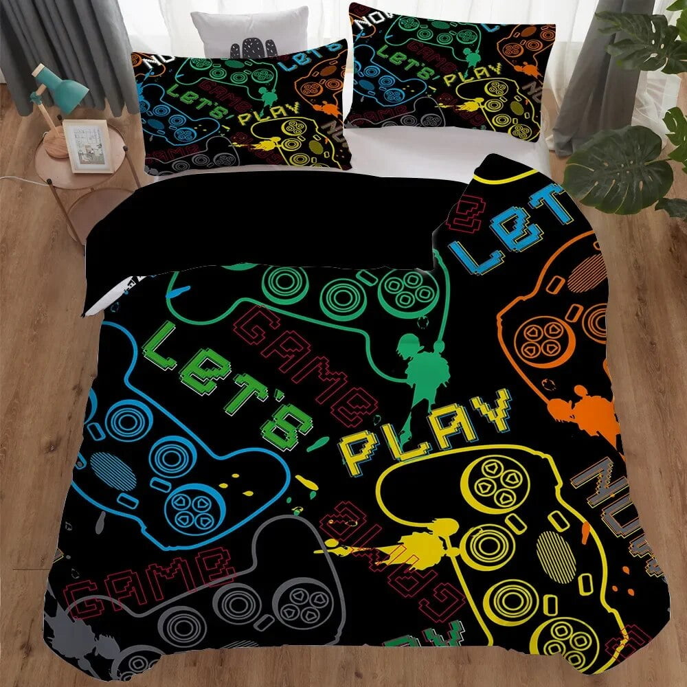 Home Textiles Bedding Set Gamer Life 3D Pattern Printed Duvet Cover Set