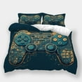 thumbnail image 1 of Home Textiles Bedroom Decor Gaming Theme Bedspreads Teen Adult Luxury Comforter Cover Set,Full (80"x90"), 1 of 5