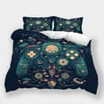 thumbnail image 1 of Home Textiles Bedroom Decor Gaming Theme Bedspreads Teen Adult Luxury Comforter Cover Set,Twin (68"x86"), 1 of 5