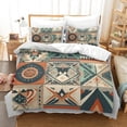 thumbnail image 1 of Home Textiles Bohemian Comforter Cover Set with Pillowcase Children Adult Fashion Bedding Set,Queen (90"x90"), 1 of 6
