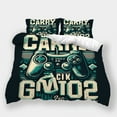 thumbnail image 1 of Home Textiles Cartoom Game Handle Printed Duvet Cover Pillowcase Teen Adult Soft Bed Set,Queen (90"x90"), 1 of 5