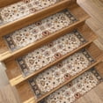 Home Textiles Elegant European Style Pattern Printed Stair Carpet Set