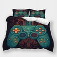 thumbnail image 1 of Home Textiles Fashion Game Controller Printed Duvet Cover Set Children Adult Highend Bedding Set,Queen (90"x90"), 1 of 5