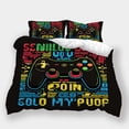 thumbnail image 1 of Home Textiles Game Theme Printed Comforter Cover Pillowcase Teen Adult Fashion Bedding Set,California King (98"x104"), 1 of 5