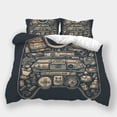 thumbnail image 1 of Home Textiles Gamepad Painting Quilt Cover Pillowcase Teenager Adult Highend Bedding Suit,Full (80"x90"), 1 of 5