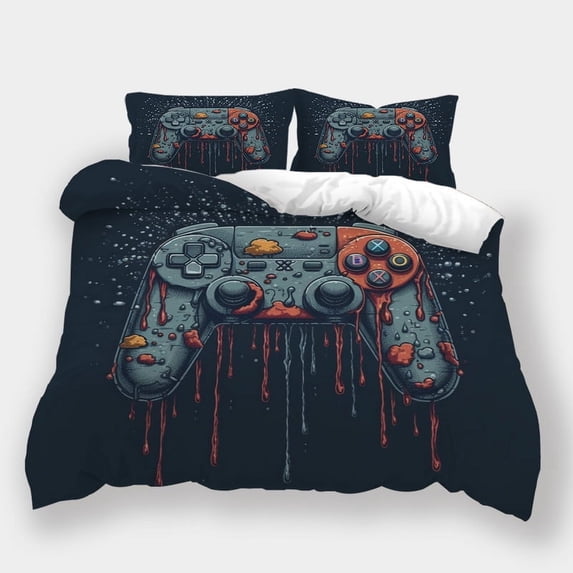 Home Textiles Vintage Bedspreads Kids Adult High Quality Game Theme Comforter Cover Set,Full (80"x90")