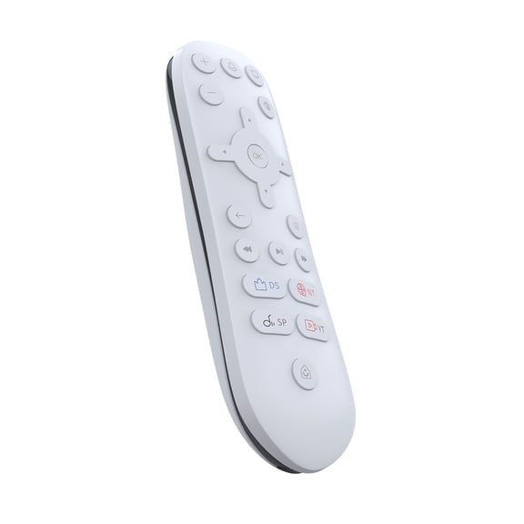 Home Theater Console Remote with Playback Buttons and Direction Pad, Handheld Accessory for Streaming Control and Relaxed Couch Use