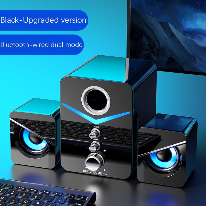 Home Theater System PC USB Wired Bass Subwoofer Bluetooth Speaker
