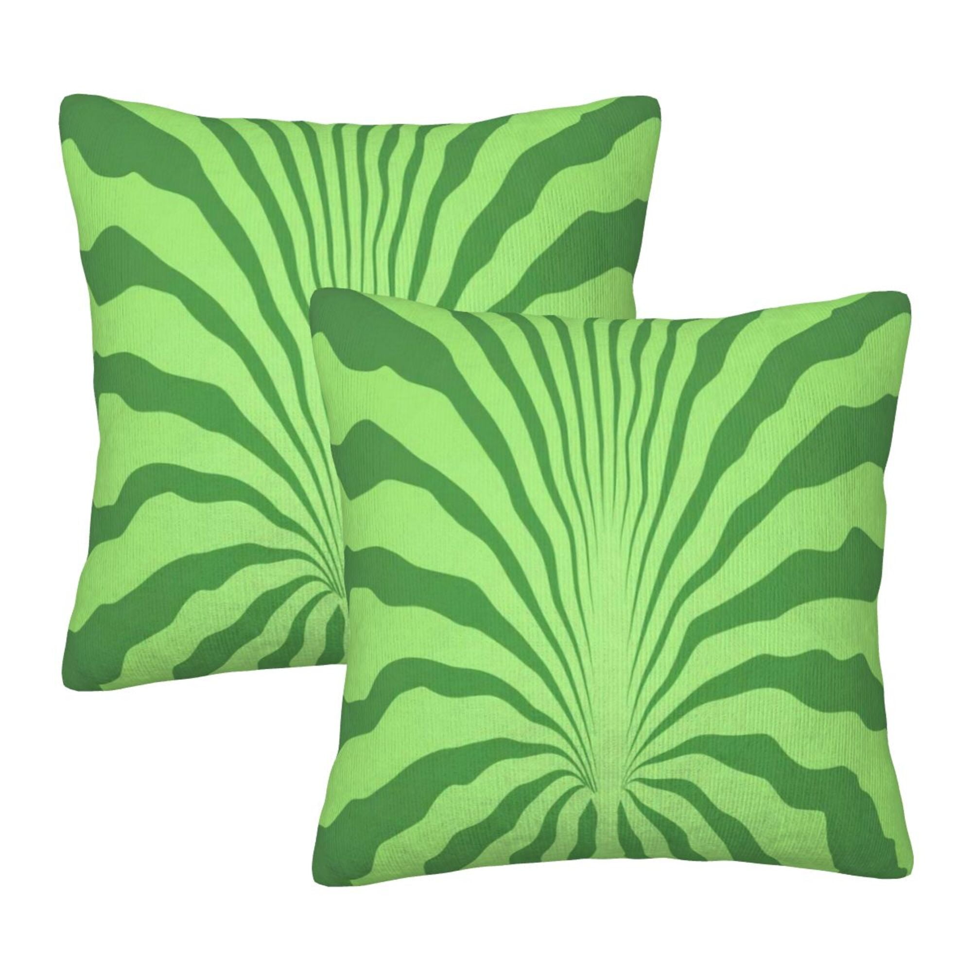 Picture of Home Throw Pillow Covers Artistic Watermelon Texture Art Square Thick ...