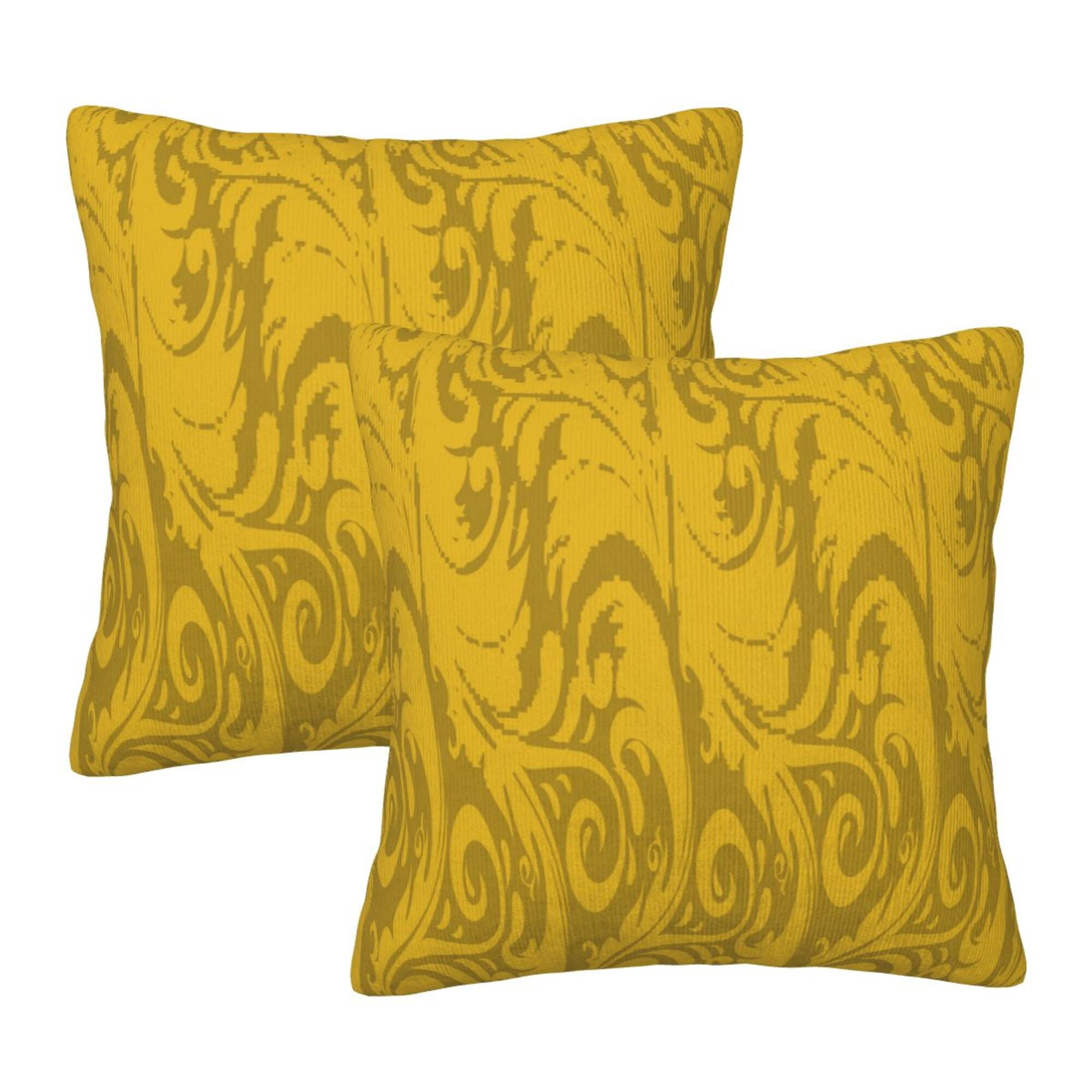 Home Throw Pillow Covers Seamless floral pattern background Square