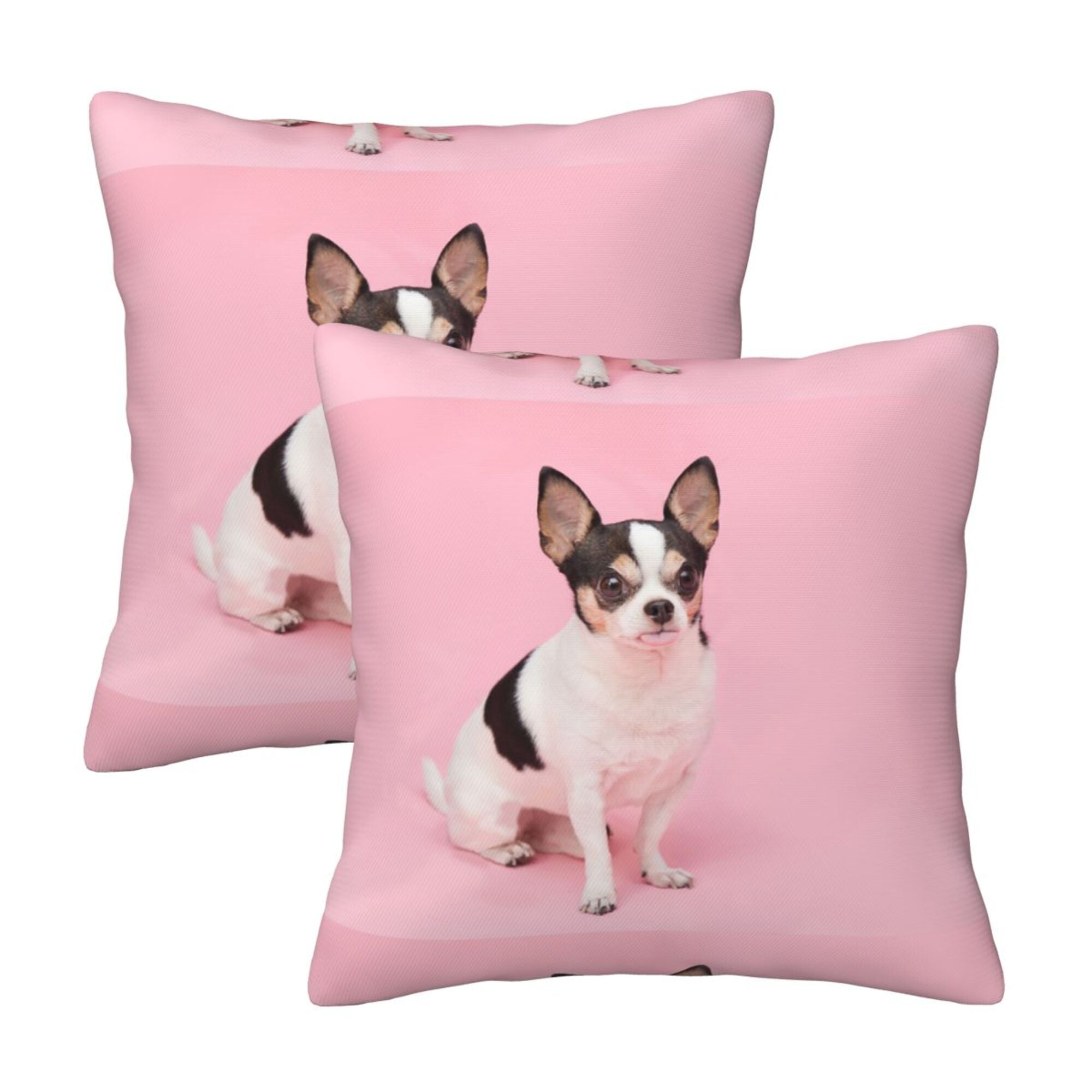 Custom Photo Pillow Case – Personalized Throw Pillow Cover 18x18, Two-Sided Printing With Your Design