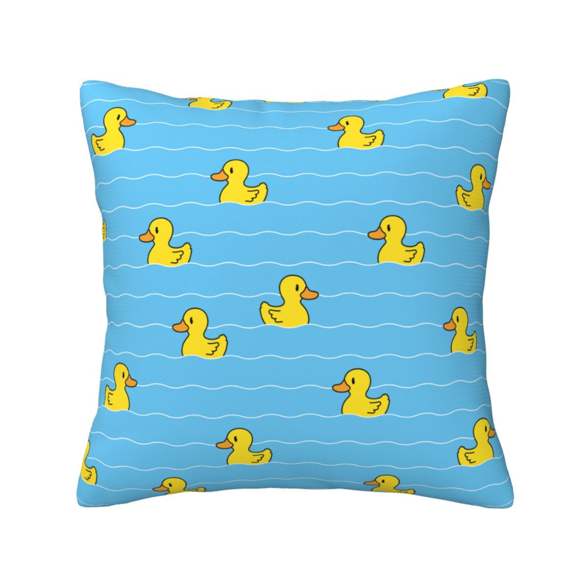 Federa Per Cuscino 45x45 Cm Con Paperelle – Divertente E Colorata, Morbida, Per Divano E Letto (Solo Coperta, Imbottitura Esclusa) - 3