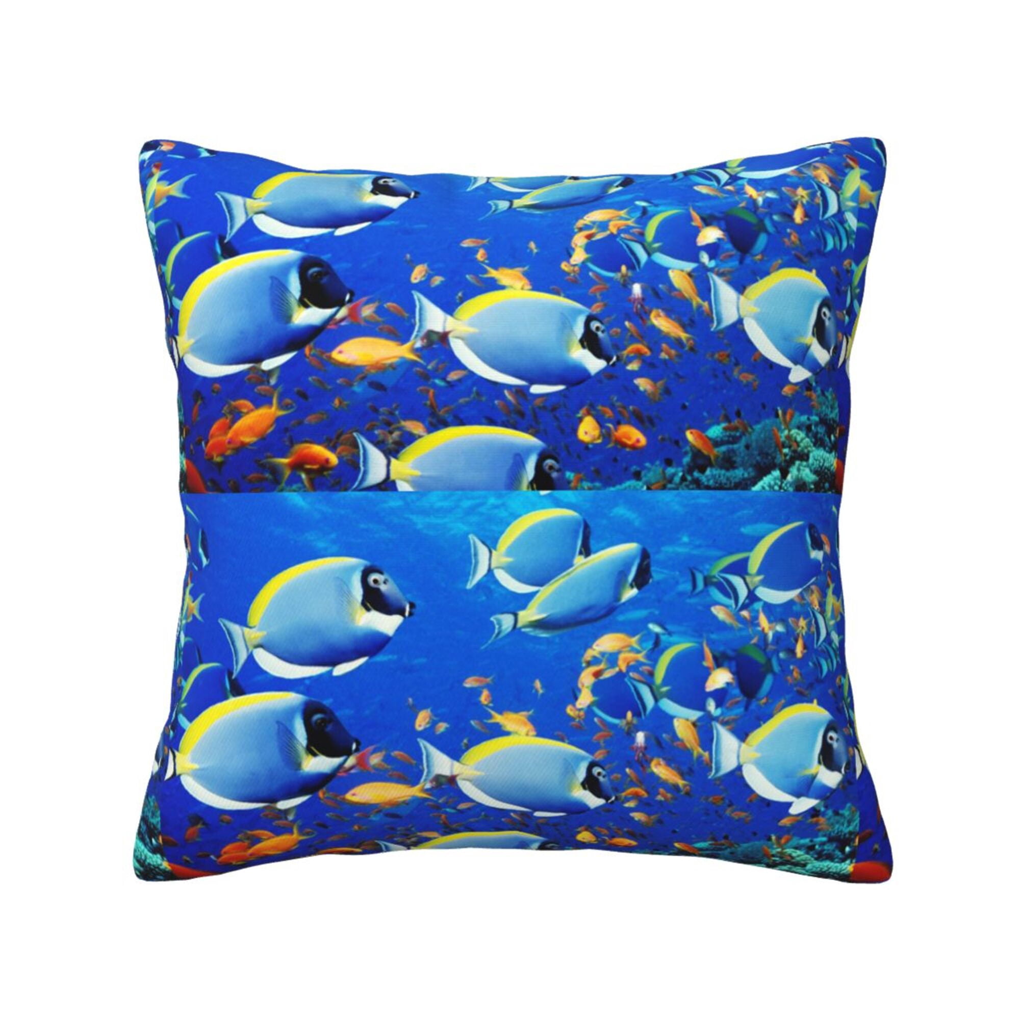 Underthesea Multi Floral Luxury Throw Pillow main image 1