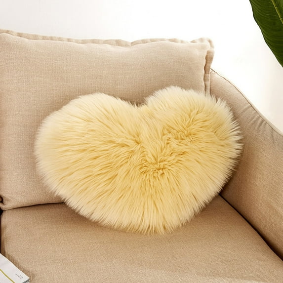 Shaped Heart Throw Pillow Cushion Home Decoration for Sofa Enhancement Quality Soft Cushions for Cozy Living Spaces