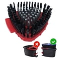 thumbnail image 1 of Home Times 1 Pack Scrub Brush Compatible with O Cedar RinseClean | Spin Mop Scrubber with Hard Bristles | Ideal for Kitchen, Deck, Bathroom & Floor, 1 of 7