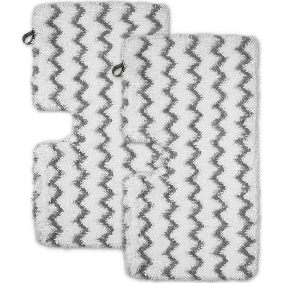Home Times 2 Pack Replacement Steam Mop Steam Cleaner Pads Pro for Shark Professional Steam Pocket Mop S3501 S3601 S3601D S3550 S3801 S3901 S3901D SE450 Steamer Pads Floor Cleaning Pads Washable