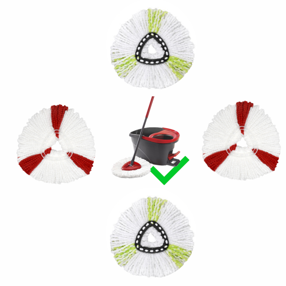 Cedar Spin Mop Replacement Head