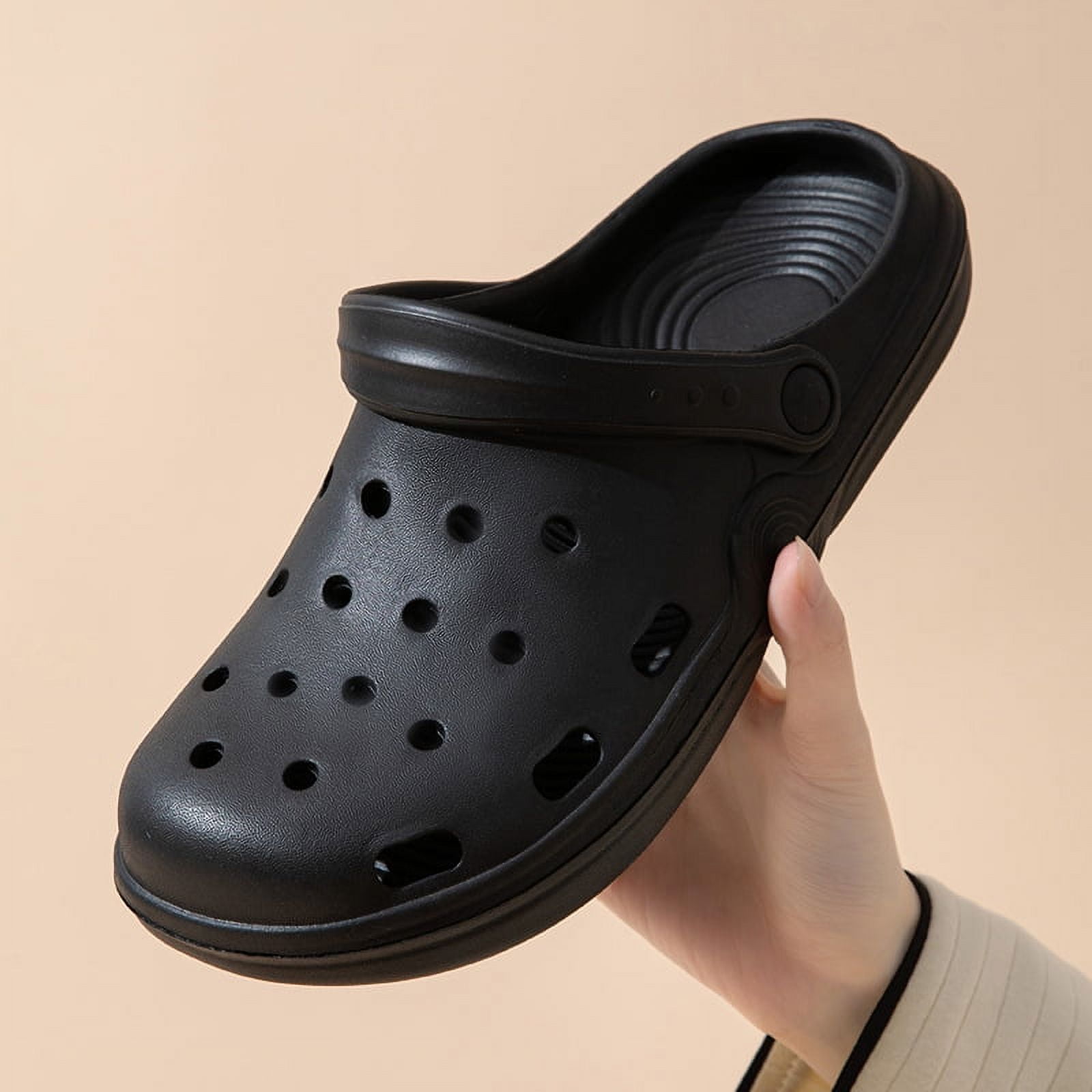 Home Times Classic Clogs for Women and Men, Massage Shower Bathroom Non