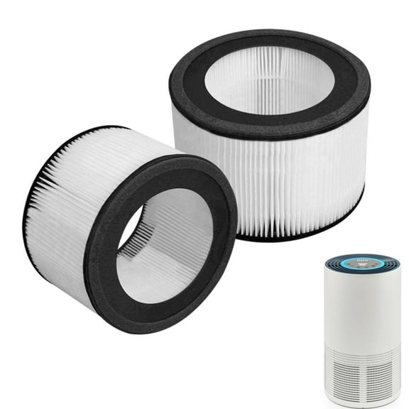 Home Times MAF-02 Replacement Filters Compatible with Miko Air Purifier Ibuki-M MA-02, 3-Stage H13 True HEPA Filter, 2 Pack
