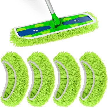 Mr. Clean Magic Eraser Mop Head Refill, For Various Floors, Foam, 11 1/ ...