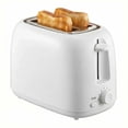 thumbnail image 1 of Asoricing 2-Slice Toaster,6 Shade Settings,Removable Crumb Tray,White Easy for Breakfast, 1 of 9