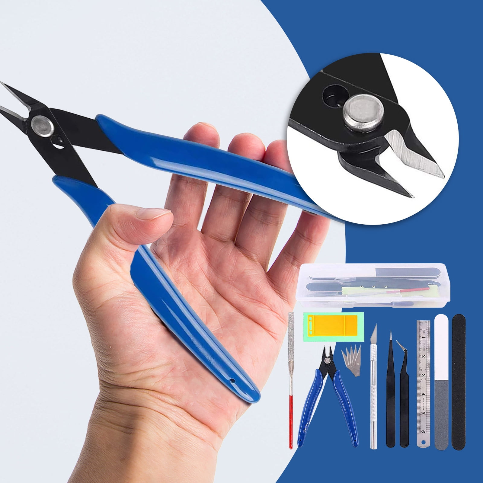 Home Tool Kits on Clearance, 11pc Toy Car Model Building Basic Tool Kit