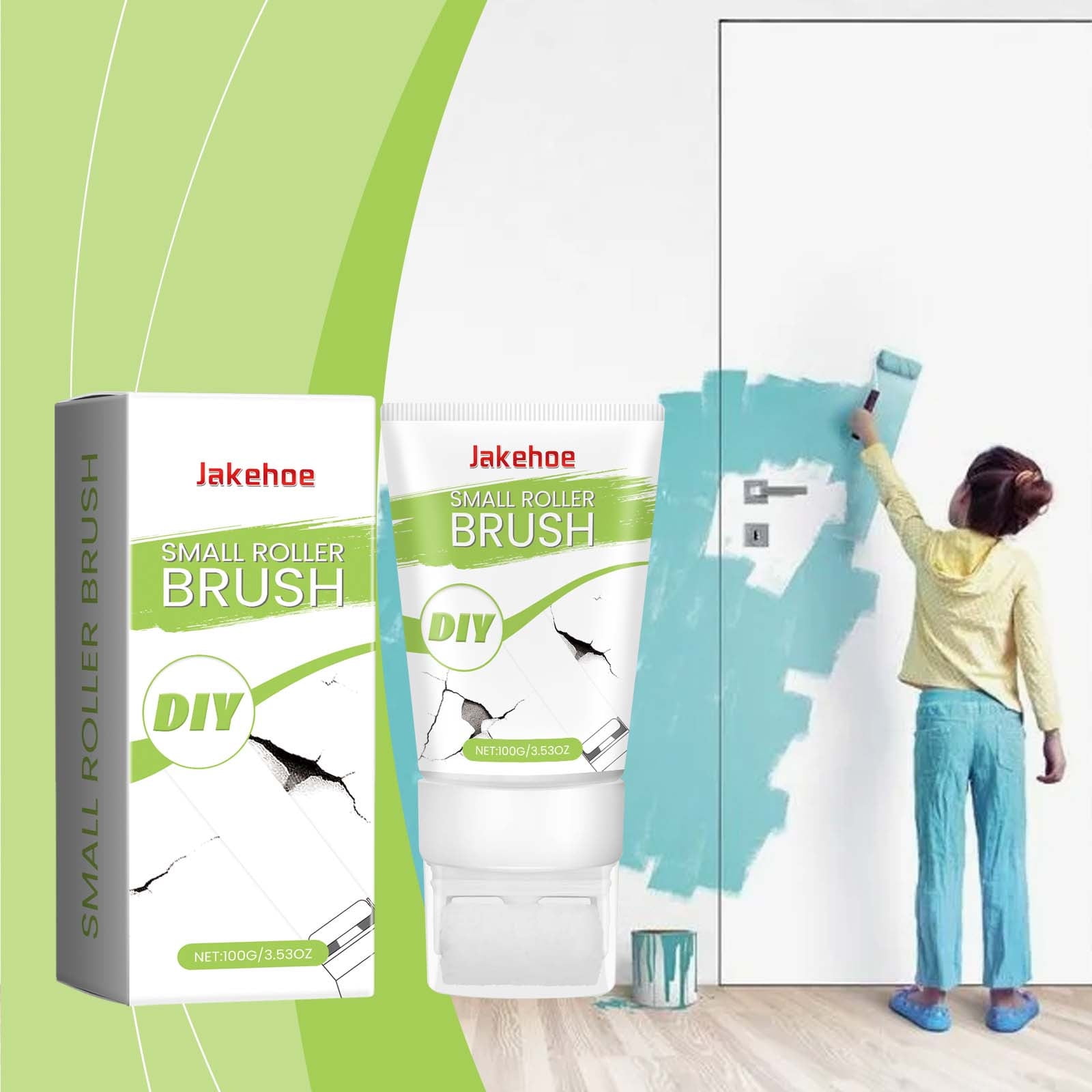 Home Tool Kits on Clearance, Wall Paint Roller Wall Paint Portable Wall