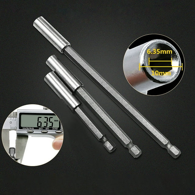 Home Tools Extension Tools, Quick Change Bit Tip, Hex Head Shank, Quick