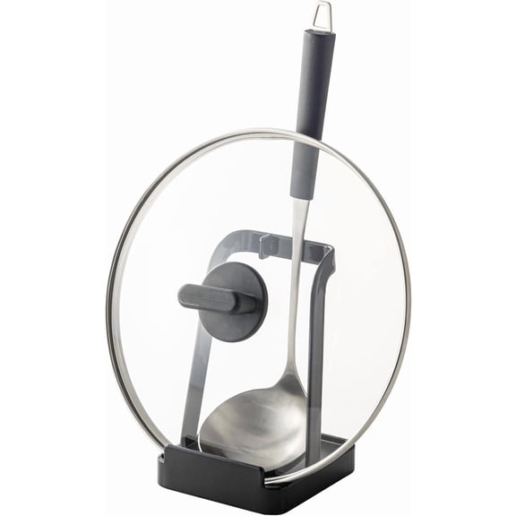 Home Tower Ladle Holder - Lid Stand For Utensils In Kitchen - Steel