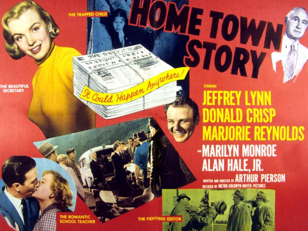 Home Town Story Canvas Art - (28 x 22)