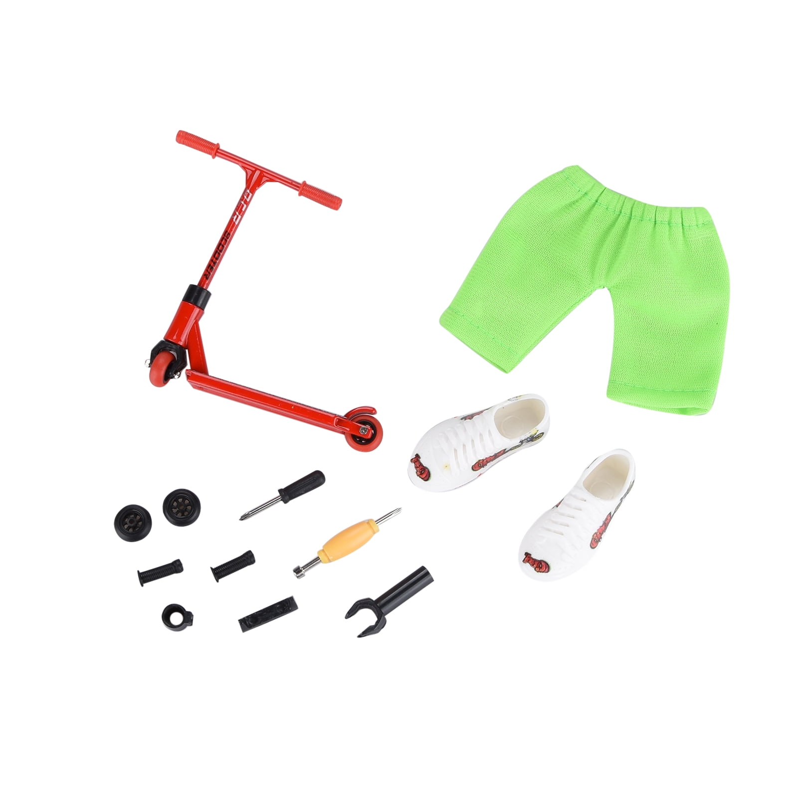 Home Toy Realistic Mini Finger Scooter Toy Set Complete with