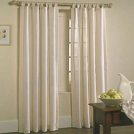 Home Trends Lexington Solid Tab Top Pair