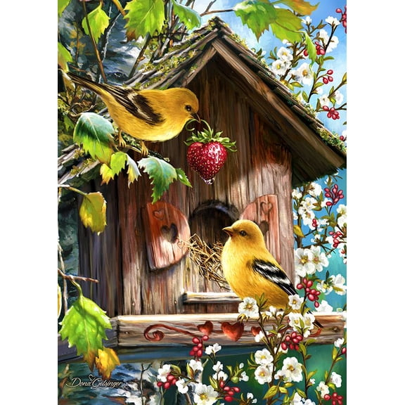 Springbok 500 Piece Home Tweet Home Jigsaw Puzzle for Adults