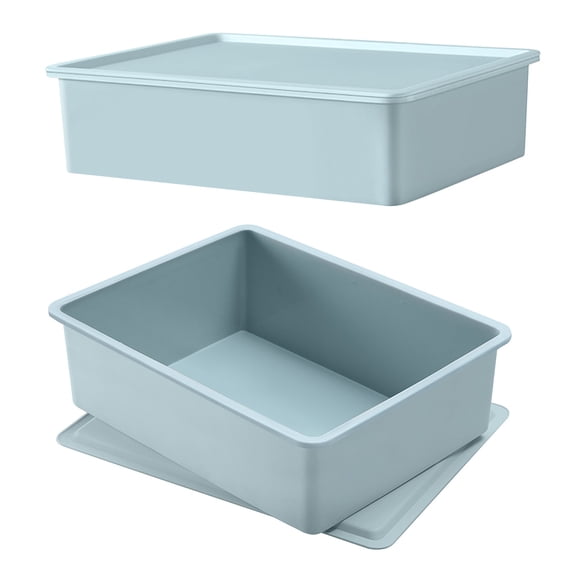 Home Underwear Storage Box,Drawer Organizer with Lid,No Compartments for Flexible Layout,Lightweight yet Durable,Ideal for Socks,Panties,and Small Accessories Organization.