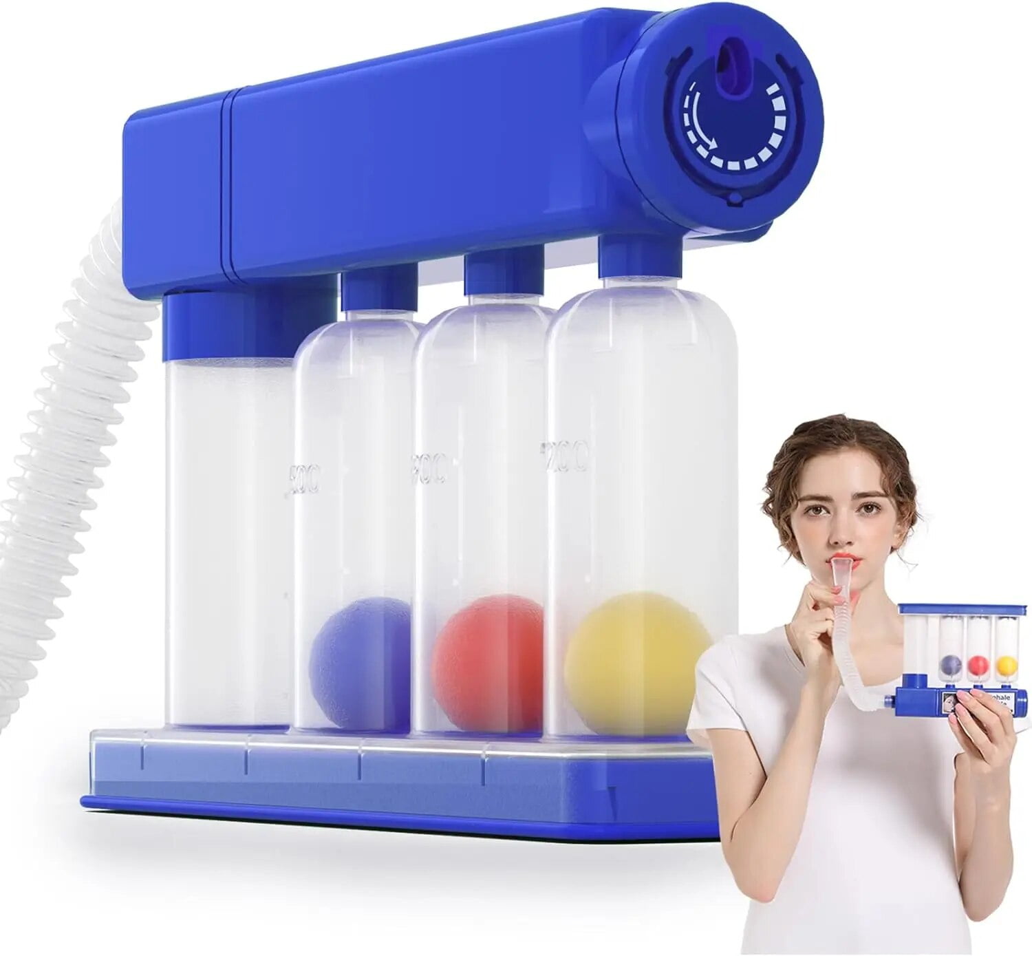 Home Use Breathing Exercise Device for Lungs, Lung Exerciser Device