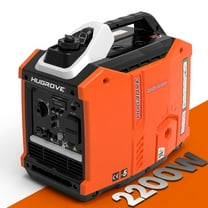 Inverter Generator for Home Use, 2200W Portable Generator 22''L Small Size, Super Quiet Gas Generator for RV Camping
