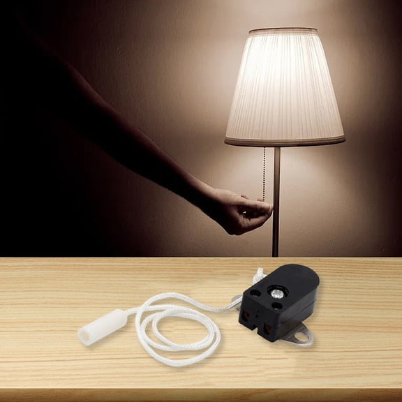 Home Use Office Use Pull Cord Switch Pull Cord Wall Switch High-quality Materials 2A Current Convenient Pull-cord