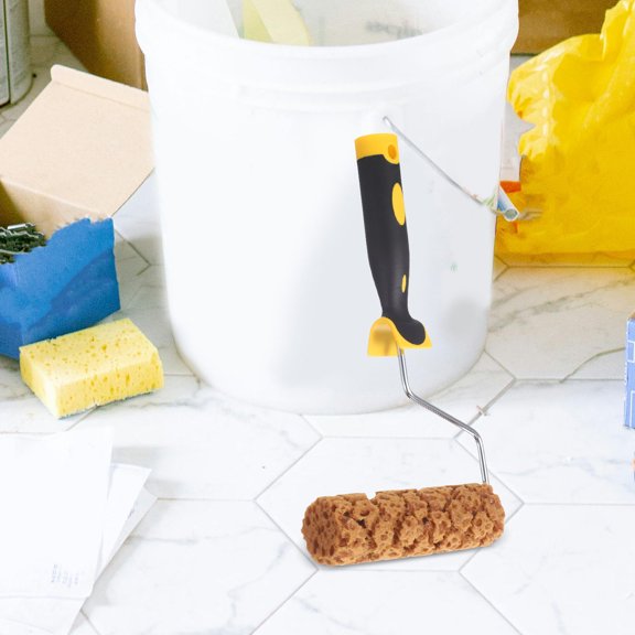 Home Use Sponge Roller Paint Applicator with Stylish Pineapple Pattern Design