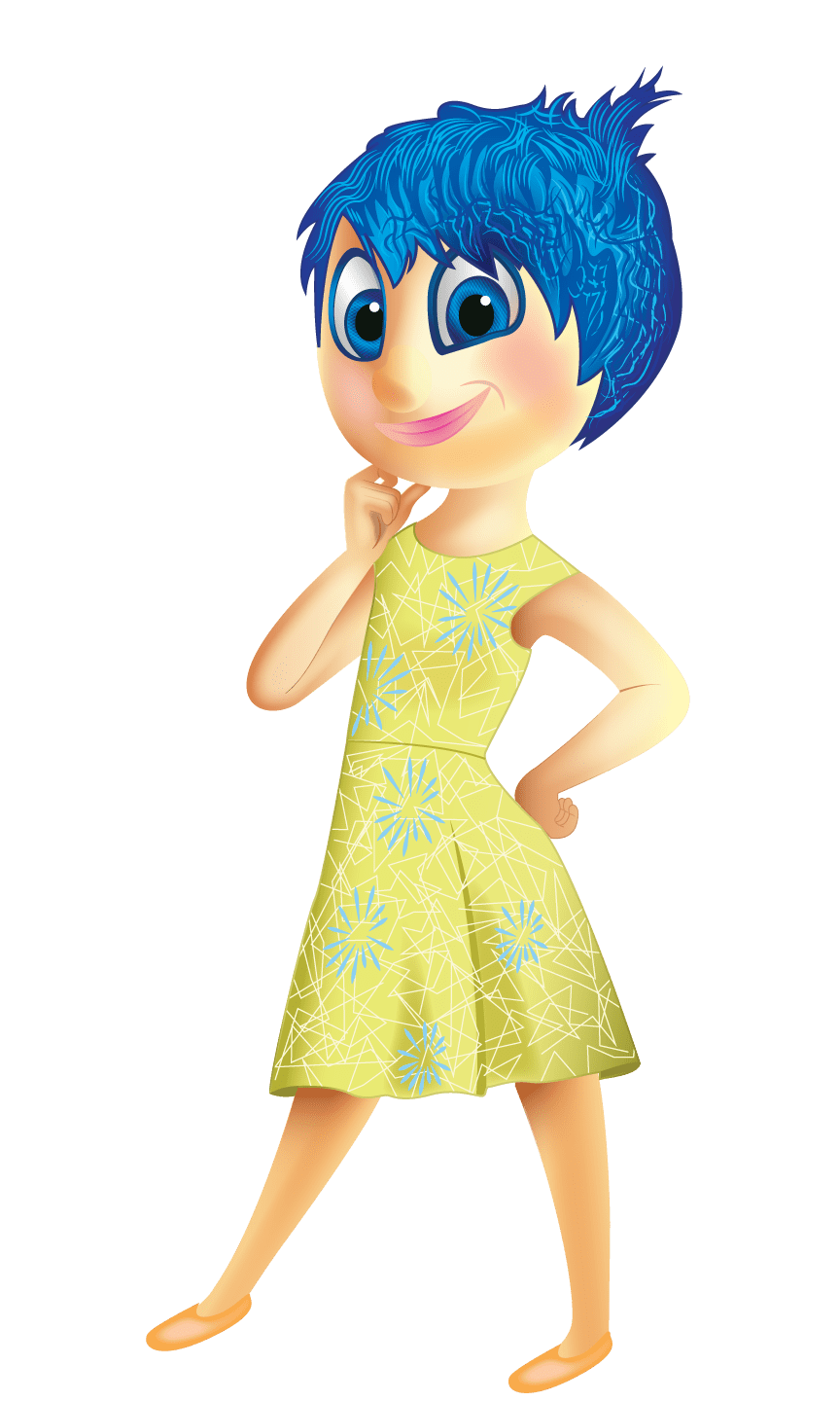 Happy Riley Sticker Inside Out Home Wall Art Inside Out Computer Animated Film Decor Design Adhesive ...
