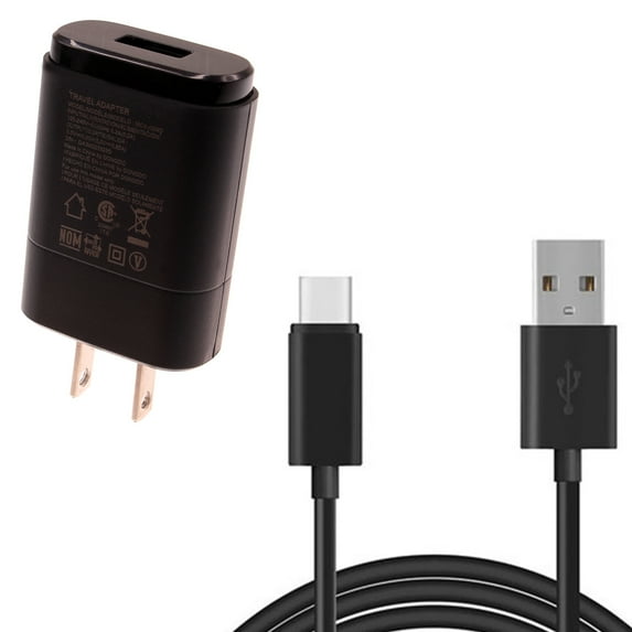 Home Wall Charger 6ft Long USB-C Cable for Motorola Moto G 5G (2022, 2023, 2024, 2025) Phone Models - Power Adapter USB-C Wire Charging Cord AC Plug