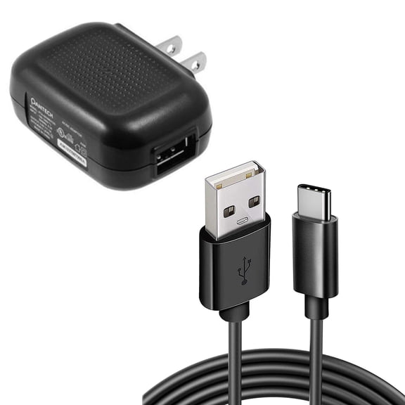 Home Wall Charger 6ft Long USB-C Cable for Samsung Galaxy S25/Edge/Plus/Ultra - Power Adapter USB-C Wire Charging Cord AC Plug