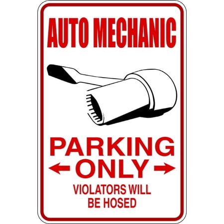 Home Wall Decals Auto Mechanic Parking Bedroom Stickers DIY Removable Originality Stickers - Size: 16 In x 32 In