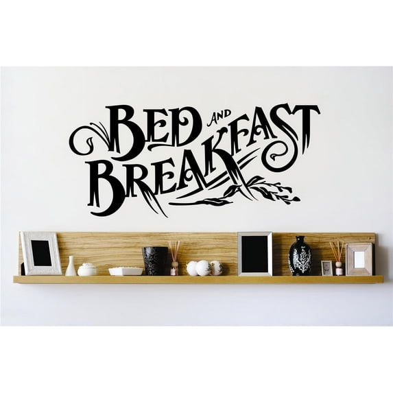 Home Wall Decals Bed And Breakfast Bedroom Stickers DIY Removable Originality Stickers - Size: 16 In x 24 In