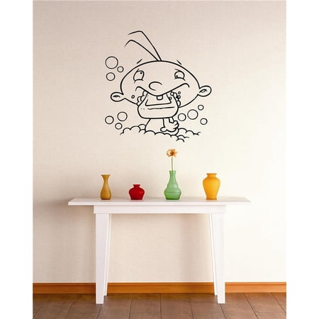 Home Wall Decals Kid Bubble Bath Stylish Bedroom Stickers DIY Removable Originality Stickers - Size: 22 In x 32 In