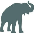 thumbnail image 1 of Home Wall Decals Large Elephant Bedroom Stickers DIY Removable Originality Stickers - Size: 26 In x 26 In, 1 of 3