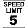 thumbnail image 1 of Home Wall Decals Speed Limit Road Bedroom Stickers DIY Removable Originality Stickers - Size: 10 In x 16 In, 1 of 3
